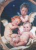 Схема вышивки «Христос-младенец и ангелы»