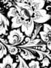 Схема вышивки «Черно-беленький цветочек»