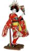 Схема вышивки «Японская кукла»