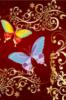 Схема вышивки «Бабочки)))»