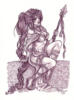 Схема вышивки «Warrior princess»