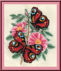 Бабочки (вышивка из бисера): оригинал