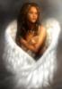 Схема вышивки «Грустный ангел»