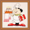 Схема вышивки &laquo;Повар&raquo;