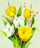 Схема вышивки &laquo;Тюльпаны&raquo;