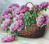 Схема вышивки «Lilac flowers»