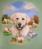 Схема вышивки &laquo;Лабрадор&raquo;