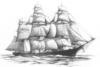 Схема вышивки «Корабль»