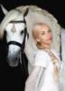Схема вышивки «Девушка с белой лошадью»