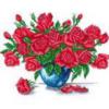 Схема вышивки &laquo;Букет роз&raquo;