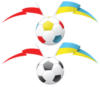 Схема вышивки «Football - Euro 2012»