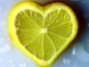 Схема вышивки «Лимоновое сердце»