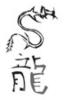 Схема вышивки «Иероглиф дракона»