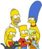 Схема вышивки «Simpsons »
