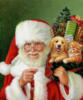 Схема вышивки &laquo;Санта&raquo;