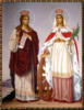 Схема вышивки « Варвара и Екатерина»