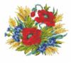 Схема вышивки &laquo;Letnie cvetochki&raquo;
