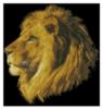 Схема вышивки &laquo;Gold lion&raquo;