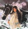 Девушка с лошадью: оригинал