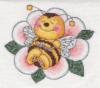 Схема вышивки &laquo;Пчелка&raquo;