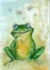 Схема вышивки &laquo;лягушёнок&raquo;