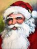 Схема вышивки &laquo;Весёлый Санта&raquo;