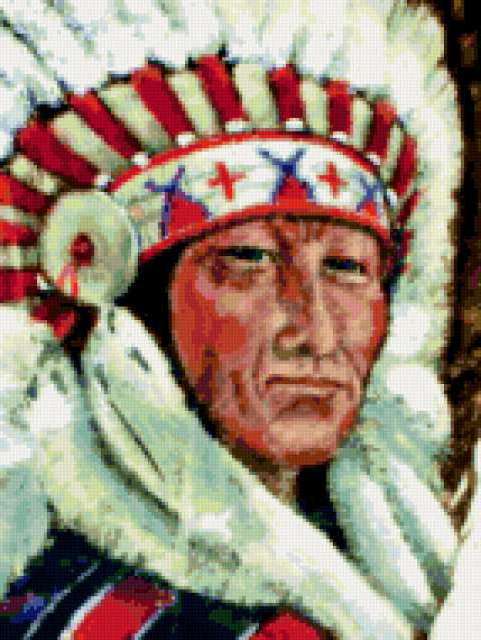 Chief, native american