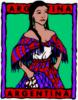 Схема вышивки «Native costume»