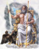 Схема вышивки «Зевс - бог неба»