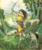 Схема вышивки «Артемида-богиня охотница»