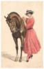 Схема вышивки «Лошадь и леди»