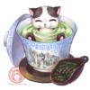 Схема вышивки «Серия " Чайные котята "»