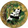 Схема вышивки &laquo;Панды&raquo;