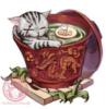 Схема вышивки «Серия " Чайные котята "»