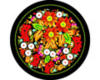 Схема вышивки «Петиковская роспись, цветы»