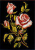 Схема вышивки &laquo;Розы&raquo;