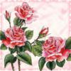 Схема вышивки &laquo;Розы&raquo;