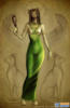 Схема вышивки «Египет Богиня Баст»