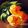 Схема вышивки «Желтые тюльпаны»