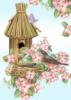 Схема вышивки &laquo;Птичий домик&raquo;