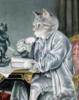 Схема вышивки «Серия"Коты-аристократы"»