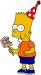 Схема вышивки «Bart Simpson»