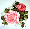 Схема вышивки «Подушка Розы»