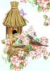 Схема вышивки &laquo;Домик для птички&raquo;