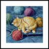 Картины с кошками от Дрю Страбл: оригинал