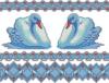 Схема вышивки &laquo;Лебеди&raquo;