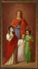 Схема вышивки «Святая София с дочками»