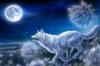 Схема вышивки «Волк на сказочном поле»