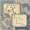 Схема вышивки «Подушка любовь это жизнь...»