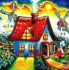 Схема вышивки &laquo;Сказочный домик&raquo;